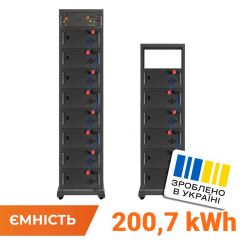 Акумулятор LP LiFePO4 Battery HVM 716,8V 280Ah (200704 Wh) BMS 160А P AB Lrack black