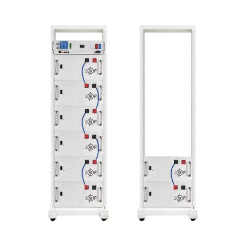 Акумулятор LP LiFePO4 Battery HVM 409,6V 280Ah (114688 Wh) BMS 125А AB Lrack white