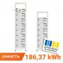 Акумулятор LP LiFePO4 Battery HVM 665,6V 280Ah (186368 Wh) BMS 160А P AB Lrack white