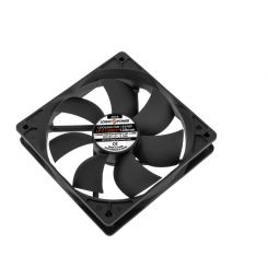 Вентилятор 3pin + 4pin 120 мм (Molex питание) BLACK LP F12NBD