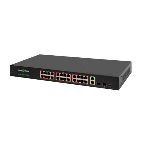 Коммутатор сетевой POE GV-023-D-24G+2PG+2SFP