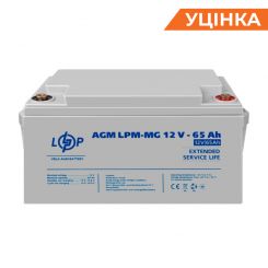 Распродажа (3872) Аккумулятор мультигелевый AGM LPM-MG 12V - 65 Ah 09/2023