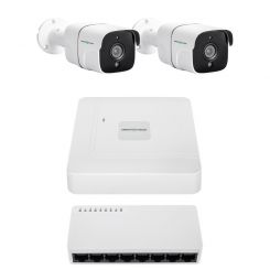 Комплект видеонаблюдения на 2 камеры GV-IP-K-W97/2 4MP