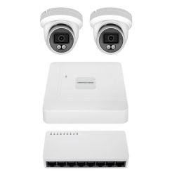 Комплект видеонаблюдения на 2 камеры GV-IP-K-W100/2 6MP