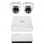 Комплект видеонаблюдения на 2 камеры GV-IP-K-W100/2 6MP