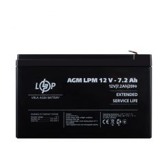 Распродажа Аккумулятор AGM LPM 12V - 7.2 Ah