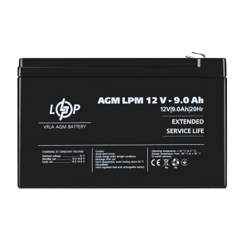 Распродажа Аккумулятор AGM LPM 12V - 9 Ah