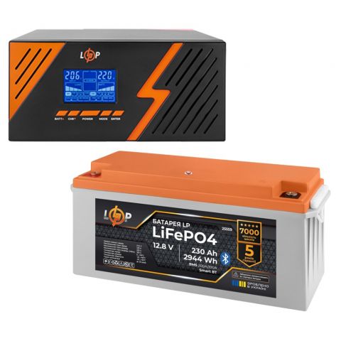 КРП LogicPower B1500 + литиевая (LiFePO4) батарея 2944 Ватт (22754+25559 230 Ah)