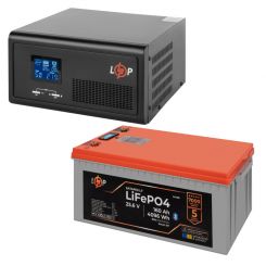 Комплект резервного питания LogicPower 2300W + литиевая (LiFePO4) батарея 4096Wh
