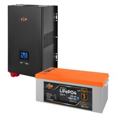 Комплект резервного питания LogicPower 3600W + литиевая (LiFePO4) батарея 7168Wh