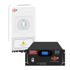 Комплект резервного питания LogicPower 6000W + литиевая (LiFePO4) батарея 6000Wh