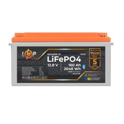Акумулятор LP LiFePO4 12,8V - 160 Ah (2048Wh) (BMS 160A/80А) пластик Smart BT