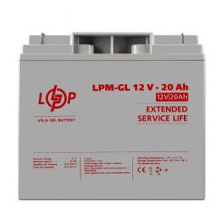 Розпродаж Акумулятор гелевий LPM-GL 12V - 20 Ah