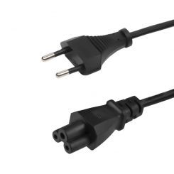 Кабель питания для ноутбука 220V LP CEE 7/4 C5 - 1.2 м 2x0.5 мм2