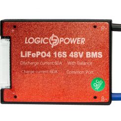 BMS плата LiFePO4 48V 16S 60A симметрия