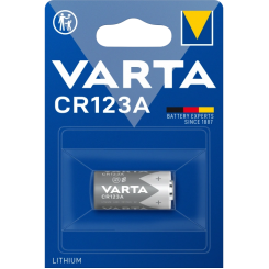 Литиевая батарейка VARTA CR123A (BLI 1) 