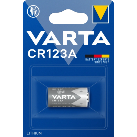 Літієва батарейка VARTA CR123A (BLI 1)