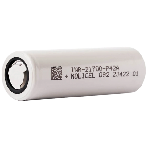 Литий-ионный аккумулятор Molicel INR-21700-P42A 4200 мА·ч Grade A 