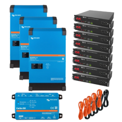 Трёхфазная система бесперебойного питания Victron Energy MultiPlus-II + Dyness 12 кВт / 24 кВт·ч
