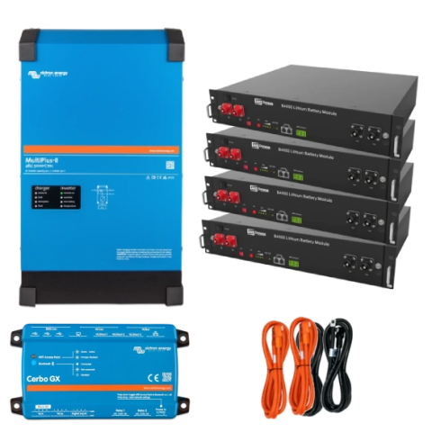 Однофазная система бесперебойного питания Victron Energy MultiPlus-II + Dyness 4 кВт / 9.6 кВт·ч