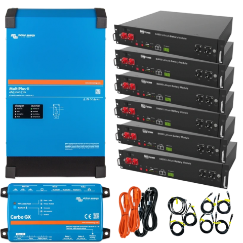 Однофазна система безперебійного живлення Victron Energy MultiPlus-II + Dyness 4 кВт / 14.4 кВт·год