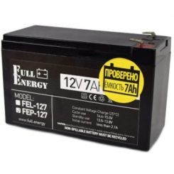 Свинцово-кислотная аккумуляторная батарея Full Energy FEP-127 7А•ч 12В