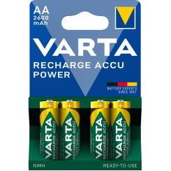 Аккумуляторы VARTA AA PROFESSIONAL ACCU 2600mAh (BLI 4)