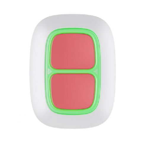 Тревожная кнопка Ajax DoubleButton white EU