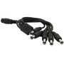 Делитель питания DC-F=>5xDC-M (D 5,5x2,5мм) 40см