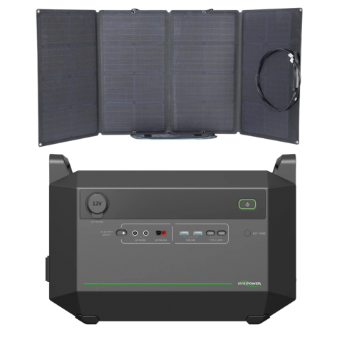 Однофазна автономна система живлення HYXiPower HYX-EA1000 + EcoFlow 110W