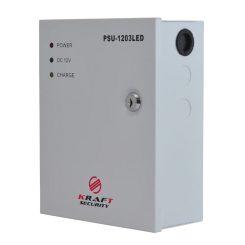 Блок бесперебойного питания Kraft PSU-1203LED 12В 3А