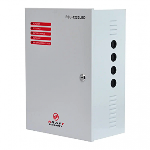 Блок безперебійного живлення PSU-1220LED/16CH 12В 20А