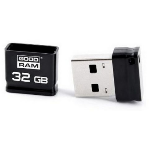 Флеш память GOODRAM 32GB USB 2.0 UPI2 Piccolo Black (UPI2-0320K0R11)
