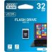 Флеш память GOODRAM 32GB USB 2.0 UPI2 Piccolo Black (UPI2-0320K0R11)