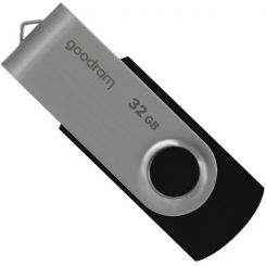 Флeш пам'ять GOODRAM USB 3.0 32GB UTS3 Twister Black (UTS3-0320K0R11)