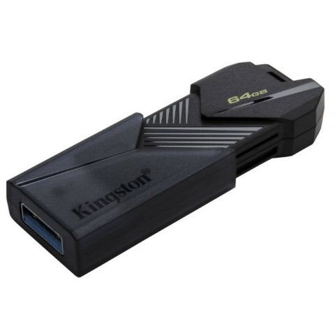 Флэш па`мять KINGSTON USB 64GB Portable USB 3.2 Gen 1 DataT raveler Exodia Onyx (DTXON/64GB)