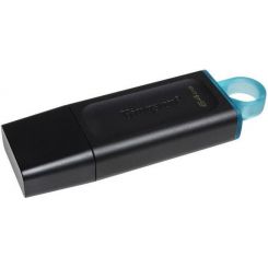 Флеш пам'ять KINGSTON 64 GB USB 3.2 Gen 1 DataTraveler Exodia (Black + Teal) (DTX/64GB)