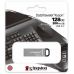 Флеш пам'ять KINGSTON DataTraveler Kyson 128GB USB 3.2 Silver/Black (DTKN/128GB)