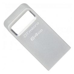 Флеш пам'ять KINGSTON 64GB DataTraveler Micro 200MB/s Metal USB 3.2 Gen 1 (DTMC3G2/64GB)
