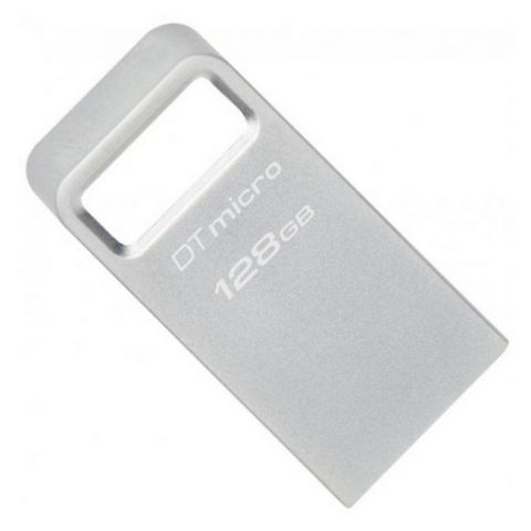 Флеш пам'ять KINGSTON 128GB DataTraveler Micro 200MB/s Meta l USB 3.2 Gen 1 (DTMC3G2/128GB)