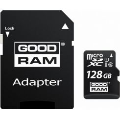Карта пам'яті GOODRAM microSDXC 128G UHS-I class 10 +CD adapter (M1AA-1280R12)