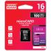 Карта пам'яті GOODRAM microSDHC 16GBUHS-I class 10+ SD Adapter (M1AA-0160R12)