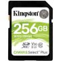 Карта пам'яті KINGSTON 256GB SDXC Canvas Select Plus 100R C10 UHS-I U3 V30 (3694821)