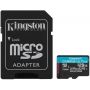 Карта пам'яті KINGSTON 128GB microSDXC Canvas Go Plus 170R A2 U3 V30 Card+ADP (3706135)