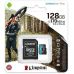 Карта пам'яті KINGSTON 128GB microSDXC Canvas Go Plus 170R A2 U3 V30 Card+ADP (3706135)