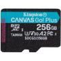 Карта пам'яті KINGSTON 256GB microSDXC Canvas Go Plus 170R A2 U3 V30 Single Pack w/o ADP (SDCG3/256GBSP)