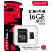 Карта пам'яті KINGSTON 16GB microSDHC Industrial C10 A1 pSL C Card + SD Adapter (SDCIT2/16GB)