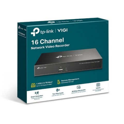 Видеорегистратор 16-канальный сетевой TP-Link VIGI NVR1016H (3700830)