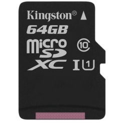 Карта пам'яті Kingston 64GB microSDXC Canvas Select Plus 100R A1 C10 S (SDCS2/64GBSP)