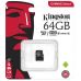 Карта пам'яті Kingston 64GB microSDXC Canvas Select Plus 100R A1 C10 S (SDCS2/64GBSP)